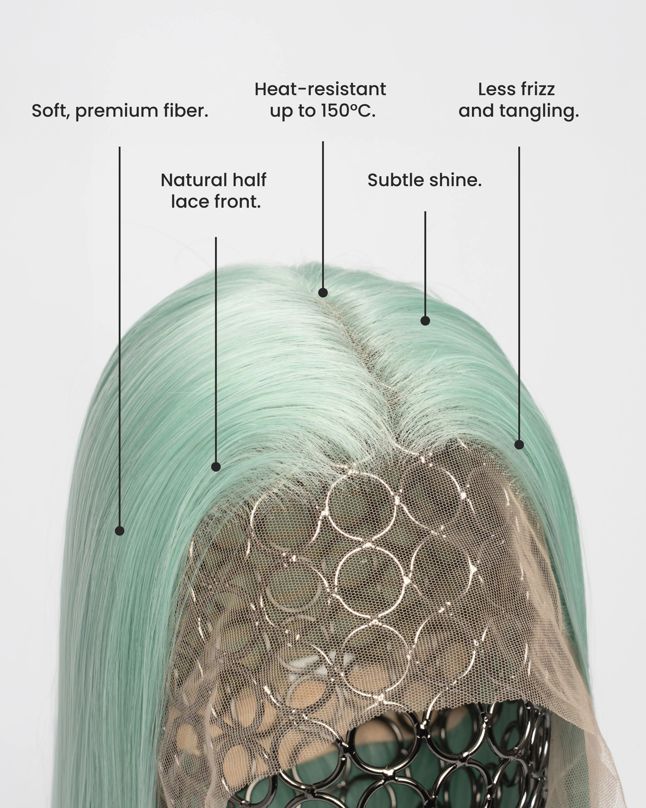 Bloom Wig / 35 cm - Image 6